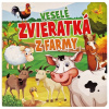 Veselé zvieratká z farmy leporelo 9788084445290 Foni book