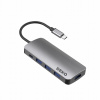 USB C Hub 5v1 dokovacia stanica 100W HDMI 4K 60Hz 3xUSB DEKO Lite