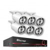Techage IP – 6 kamerový set 8 MP BULLET-WLI