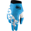 Rukavice 100% I-TRACK cyan