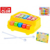 Mikrotrading Mini Club pianko 18x18 cm s xylofonem a noty
