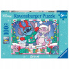 Ravensburger 120040309 Disney Stitch o Vánocích 100 dielov