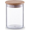 Zeller Zeller, Skleněná nádoba s bambusovým víkem, 750 ml