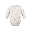 Eevi Body s dlhým rukávom Cars&Bears ecru - 92