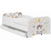 Wooden Toys Detská posteľ MIKI 160x80 MAČKA