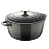Bergner Kastrol litinový s poklicí EXCALIBUR 20 cm šedá BG-36100-GY