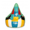 BeanBag Sedací vak Colorful green