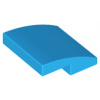 15068 Dark Azure Slope, Curved 2 x 2 x 2/3 (Tmavě azurový svah, zakřivený 2 x 2 x 2/3)
