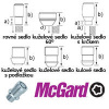 McGard bezpečnostné matice závit M12x1,5, sedlo 60° kužeľ+predĺžený krčok, dĺžka krčka 5mm, celková dĺžka matice 32mm, veľkosť hlavy 21mm