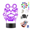 Stolná lampa pokemon deedenne 16kol LED plexido (Stolná lampa pokemon deedenne 16kol LED plexido)