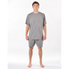 Pánské pyžamo krátké 79194P šedé vel.XL - Gina