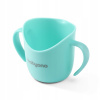 BabyOno hrnček ergonomický s uškami 120 ml mint