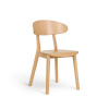 PAGED Lof A-4232 Seat Wood Back Wood Farba dreva: buk morený, Čalúnenie: dyha