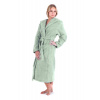 Šaty Athena s kapucňou 3116 fern 6251 - Vestis XXL Zelená
