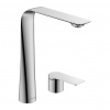 Duravit D.1 - 2-otvorová umývadlová batéria XL, chróm D11130002010