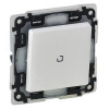 Legrand Valena Life - Striedavý prepínač č. 6 s orientačným osvetlením, IP44, biela - 752167