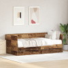 vidaXL Deň postele so zásuvkou Staré drevo Inžinierske drevo 75 x 190 cm 3334005