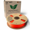 Filament PLA MATTE červený RED matný MATT 1,75 mm 1000 g PRINDANO