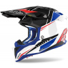 AIROH prilba AVIATOR 3.0 Push gloss blue/red - XL