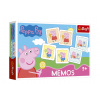 Pexeso papierové Prasiatko Peppa/Peppa Pig spoločenská hra 30 kusov v krabici 21x14x4cm
