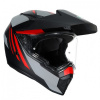 Prilba AGV AX-9 Refractive ADV Matt Carbon Red Veľkosť: S (55-56 cm)