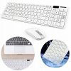 BEZDRÔTOVÁ KLÁVESNICA A MYŠ SET USB MINI SLIM pre notebook TV PC