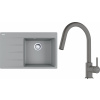 Set Franke G291ŠK (dřez CNG 611-78 TL/7 Šedý kámen + baterie FC 6051.084 LINA Šedý kámen) 114.0759.087