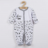 Dojčenský bavlnený overal New Baby Music Biela 80 (9-12m)