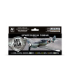 Vallejo 71.166 sada airbrush farieb Luftwaffe Colors 1941 to end-war 8x17 ml (Vallejo Luftwaffe Colors 1941 to end-war 71166)