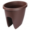 Balconia OVI balkónový kvetináč hnedá dĺžka 30 cm - 60 cm