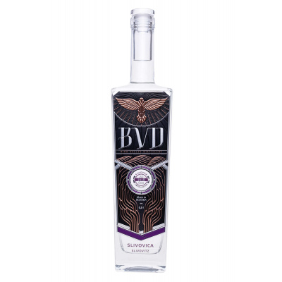 BVD Slivovica, 45%, 0.5 L (čistá fľaša)