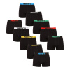 10PACK pánske boxerky čierne (10NBC1) 4XL