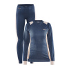 Craft Core Dry Baselayer set dámský Barva: tmavě modrá, Velikost: L