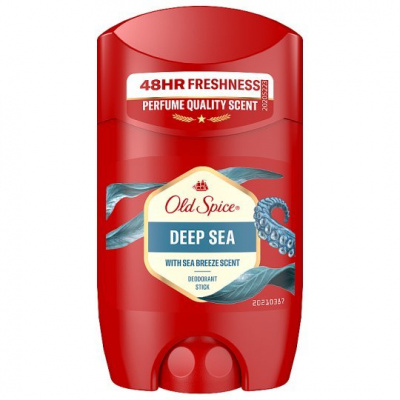 Old Spice Deep Sea Tuhý Dezodorant ml. 48 h Sviežosť. 50 % Recyklovaného Plastu