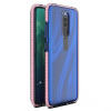 Transparentný kryt Spring Case 1mm bledoružový rám – Huawei Mate 20 Lite