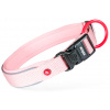 Obojok pes PREMIUM Nylon 15mm/30-35cm ružová Zolux