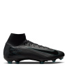 Nike Zoom Mercurial Superfly 10 Pro Adults Firm Ground Football Boots Black/Green 10 (45)