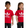 Detské bavlnené tričko adidas Originals TREFOIL TEE červená farba, s potlačou, IY2387 116