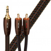 Audioquest Big Sur JR 8m (Prepracovaný high-endový audio kábel s konektormi 1x 3.5 mm stereo jack - 2x RCA.)