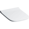 Geberit Smyle Square - WC sedadlo, úzky dizajn 500.687.01.1