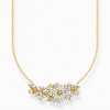 THOMAS SABO náhrdelník Lovely Daisy KE2085-414-4