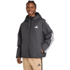 Pánske oblečenie adidas Essentials Climawarm 3-Stripes Insulated Hooded Jacket black JM4042 XL