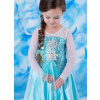 Kostým pre dievča - Kostýmové šaty, outfit, Elsa Frozen Costume Elza Land 122-128 (Kostým, kostým, kostým Elsa 122-128)