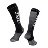 Force Ponožky COMPRESS čierno-sivé LEN XXS-XS/33-35 (VÝPREDAJ)