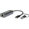 Adaptér D-Link USB-C/USB na 2,5G Ethernet LAN (DUB-2315)