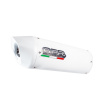 GPR Slip-on exhaust GPR ALBUS BT.7.ALB White glossy including removable db killer and link pipe