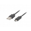 Lanberg CA-USBO-20CU-0010-BK USB, USB 2.0 USB A USB C, 1m, černý