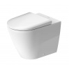 Duravit D-Neo Stojace WC, zadný odpad, Rimless, biela 2003090000