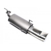 TATechnix športový tlmič výfuku 70x140mm Opel Vectra B CC (J96) - 1.6-16V bis 2.0l-16V