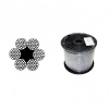 Oceľové lano 10mm /6x37/ DIN3066 Zn